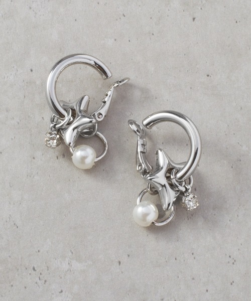 GOLDY(ゴールディ)の「アッセンブル スター チャーム イヤリング(イヤリング・レディース・ゴールド/シルバー・FREE)」の3枚目の写真