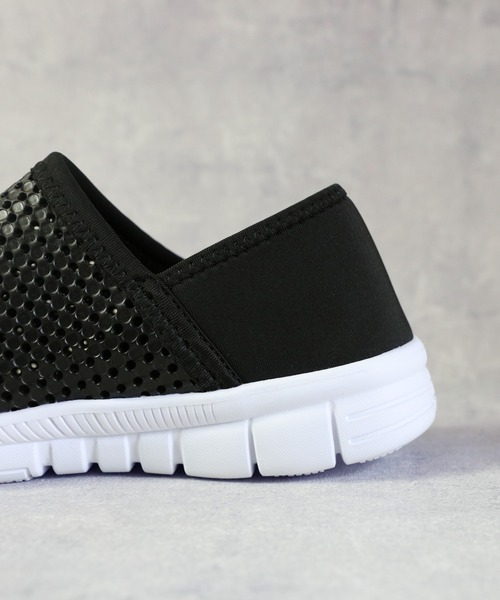 ８(eight)（エイト）の「軽量アクアシューズ 水陸両用（スリッポン・メンズ・ブラック系その他2/ブラック系その他/ブラック系その他3/ネイビー系1・LARGE/X-LARGE/XX-LARGE/MEDIUM）」の11枚目の写真