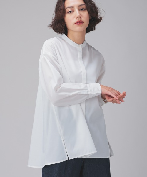 GLACIER lusso（グラシアルッソ）の「チュニックフレアブラウス