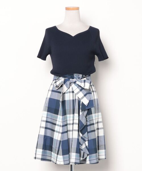 ブランド古着】ドッキングワンピース（ワンピース）｜BLUE LABEL  