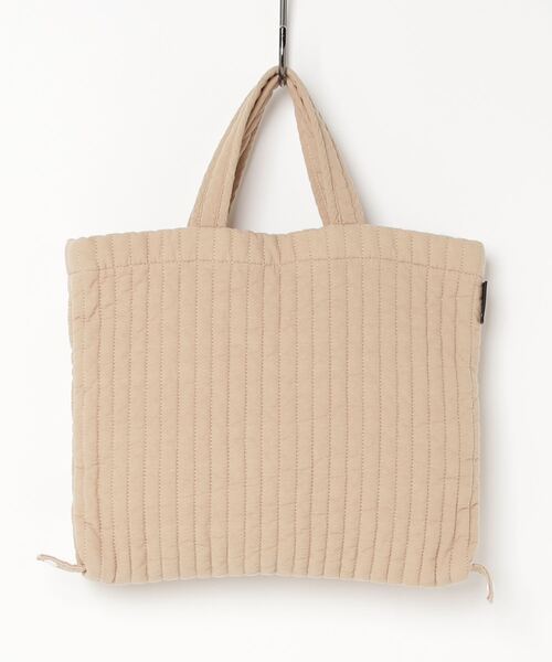 ROOTOTE(ルートート)の「ルートート キルティングトートBAG(トートバッグ・レディース・ピンク/サンドベージュ/スミクロ/ライトパープル/アッシュグレー/セージグリーン・F)」の9枚目の写真