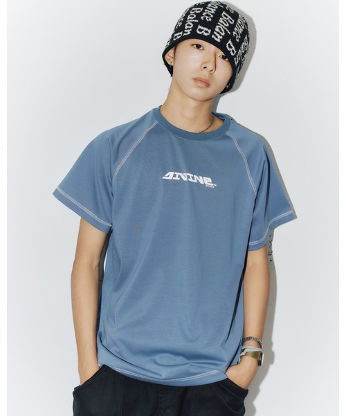 FCMM(エフシーエムエム)の「【UNISEX】STITCH LINE TEE/ステッチラインT(Tシャツ/カットソー・メンズ・ブラック/ホワイト/ネイビー・MEDIUM/LARGE)」の1枚目の写真