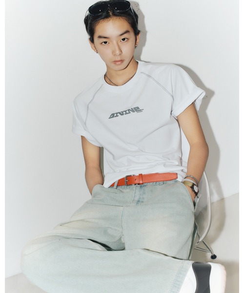 FCMM(エフシーエムエム)の「【UNISEX】STITCH LINE TEE/ステッチラインT(Tシャツ/カットソー・メンズ・ブラック/ホワイト/ネイビー・MEDIUM/LARGE)」の5枚目の写真