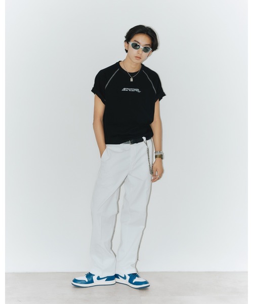 FCMM(エフシーエムエム)の「【UNISEX】STITCH LINE TEE/ステッチラインT(Tシャツ/カットソー・メンズ・ブラック/ホワイト/ネイビー・MEDIUM/LARGE)」の7枚目の写真