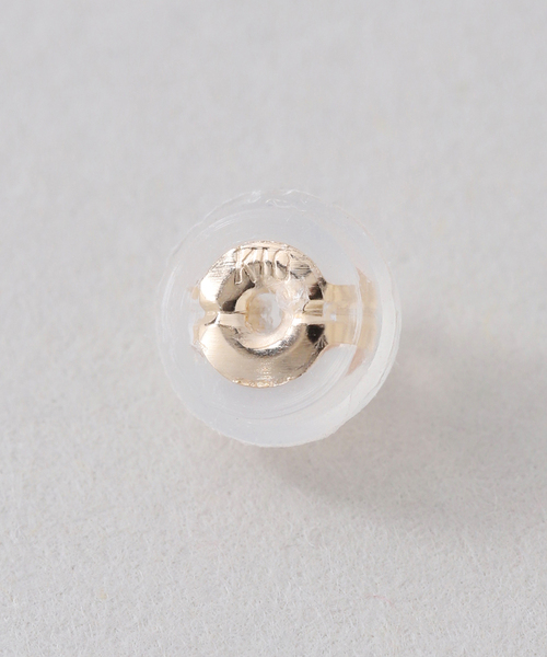 Lilas(リラ)の「フロストクォーツ6mmカップボールピアス K10(両耳)(ピアス(両耳用)・レディース・ゴールド・FREE)」の11枚目の写真