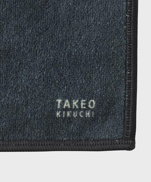 TAKEO KIKUCHI（タケオキクチ）の「ラインアートプリントフォンカチ（ハンカチ/ハンドタオル・メンズ・ダークブラウン/ブラック/ボルドー/モスグリーン/ブルー系その他/グレー・00）」の8枚目の写真