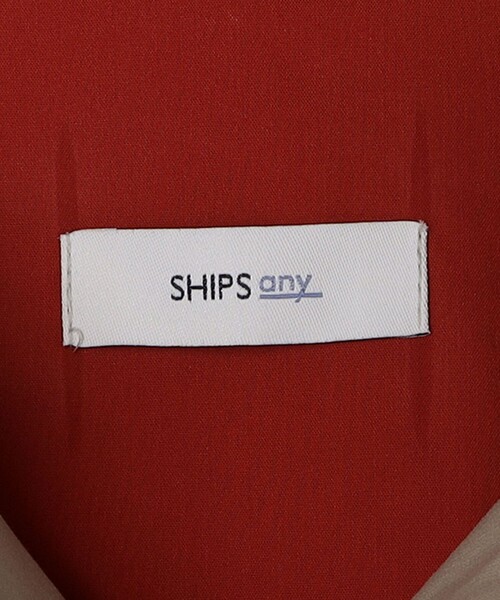 SHIPS any（シップス エニィ）の「SHIPS any: 〈洗濯機可能〉ハイカウント スタンドカラー シャツ ジャケット◇（シャツ/ブラウス・メンズ・ブラック/ベージュ/ネイビー・SMALL/MEDIUM/LARGE）」の15枚目の写真