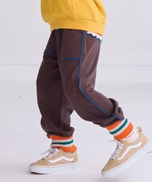 ラインリブスウェットパンツ