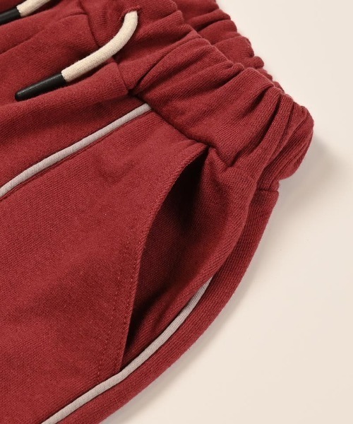 Life Support Products(ライフサポートプロダクツ)の「ラインリブスウェットパンツ(スウェットパンツ・キッズ・杢グレー/チャコール/ワインレッド・80/90/95/100/110/120/130)」の14枚目の写真