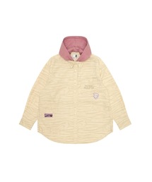 AAPE DENIM HOODIE SHIRT
