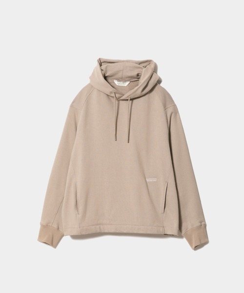 beautiful people(ビューティフルピープル)の「suvin compact sweat structural parka(パーカー・レディース・ベージュ/ブラック・38/36)」の3枚目の写真
