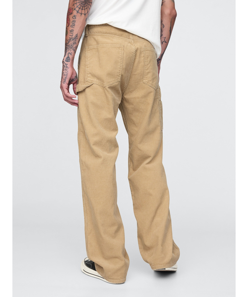GAP(ギャップ)の「'90s ルーズフィット コーデュロイカーペンターパンツ(その他パンツ・メンズ・ベージュ・36W 32L/34W 32L/33W 32L/32W 32L/32W 30L/31W 32L/31W 30L/30W 30L/29W 30L/28W 30L)」の5枚目の写真