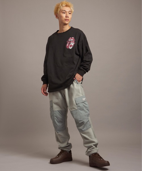 JACKROSE（ジャックローズ）の「B-TRS 9 LIPS&TONGUE LS TEE（Tシャツ/カットソー・メンズ・ブラック/グレー・L/M）」の12枚目の写真