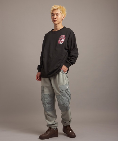 JACKROSE（ジャックローズ）の「B-TRS 9 LIPS&TONGUE LS TEE（Tシャツ/カットソー・メンズ・ブラック/グレー・L/M）」の13枚目の写真