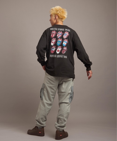 JACKROSE（ジャックローズ）の「B-TRS 9 LIPS&TONGUE LS TEE（Tシャツ/カットソー・メンズ・ブラック/グレー・L/M）」の17枚目の写真