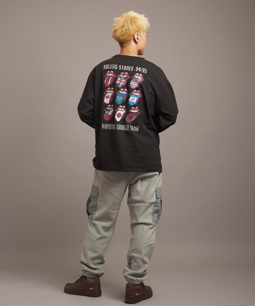 JACKROSE（ジャックローズ）の「B-TRS 9 LIPS&TONGUE LS TEE（Tシャツ/カットソー・メンズ・ブラック/グレー・L/M）」の18枚目の写真