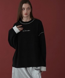 LUCY | LUCY/アウトリンキングニットプルオーバー(ニット/セーター)