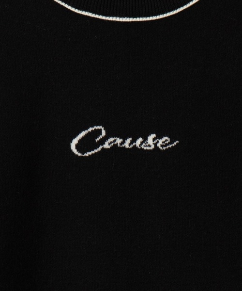 LUCY（ルーシー）の「LUCY/アウトリンキングニットプルオーバー（ニット/セーター・メンズ・ダークグレー/ブラック・MEDIUM/LARGE）」の21枚目の写真