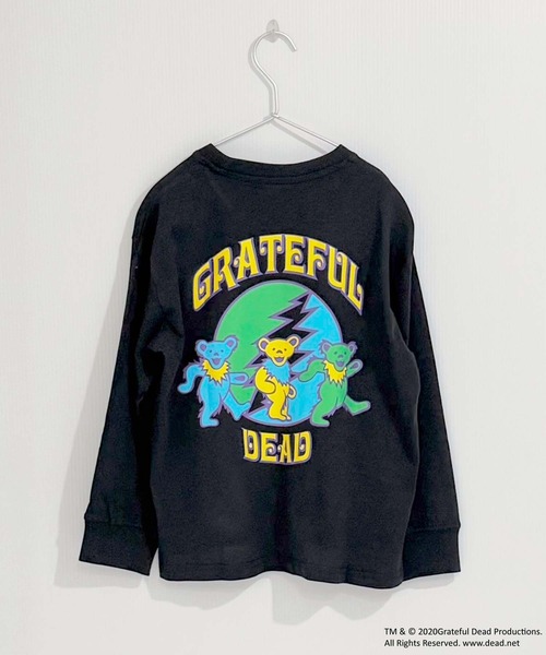 Grateful Dead(グレイトフルデッド)の「GRATEFUL DEAD グレイトフルデッド オーバーサイズ 長袖Tシャツ(Tシャツ/カットソー・キッズ・オフホワイト/杢グレー/ダークグリーン/ホワイト系/ブラック/チャコール/ベージュ/オレンジ/ホワイト系その他2/ブラック系その他/グリーン系その他/ネイビー/パープル/ホワイト系その他3/ベージュ系その他/グレー系その他・110cm/120cm/130cm/140cm/150cm/160cm)」の19枚目の写真