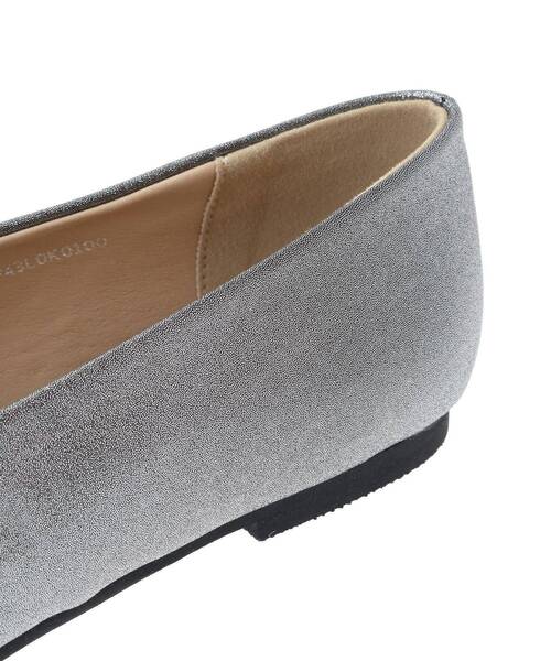 Green　Parks（グリーンパークス）の「・souvenirvelle　レースアップパンプス（パンプス・レディース・ブラック/シルバー・M/L）」の10枚目の写真