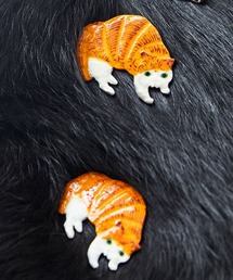 【Orneko BY CLIP】ネコモチーフブローチ