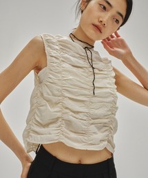 TODAYFUL | Piping Shirring Blouse(Tシャツ/カットソー)