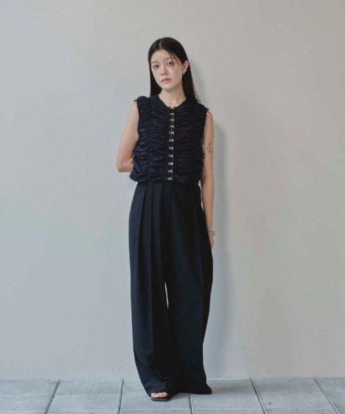 トップス TODAYFUL Piping Shirring Blouse TODAYFUL/トゥデイフル】Piping Shirring Blouse/パイピング