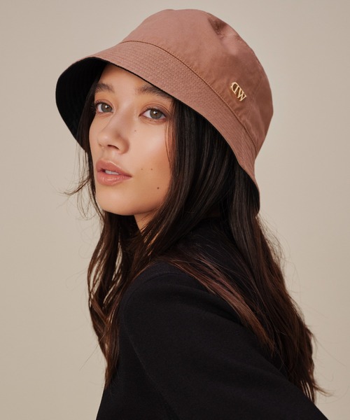 ダニエルウェリントン ロゴ バケットハット リバーシブル（ハット