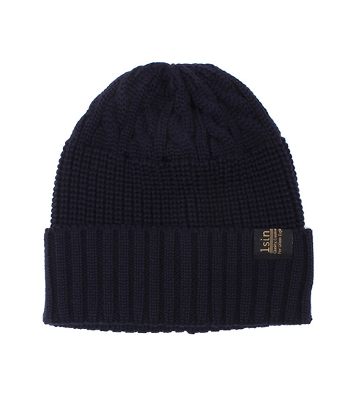 1sin（イッシン）の「1sin(イッシン) ニットキャップ（ニットキャップ/ビーニー・メンズ・ブラック/ネイビー/カーキ/グレー・FREE）」の12枚目の写真