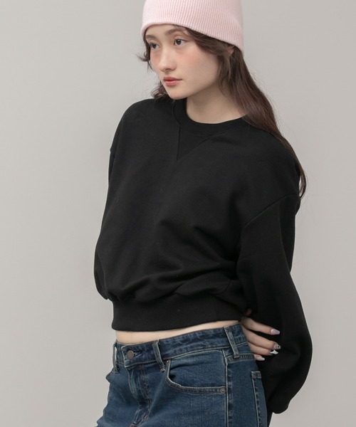 セール】【定番人気！HIT ITEM！】【新色追加】クロップドスウェット