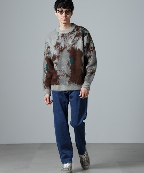 NANO universe（ナノユニバース）の「アート柄クルーネックニット（ニット/セーター・メンズ・その他4/その他3/その他2/その他1・S/M/L）」の17枚目の写真