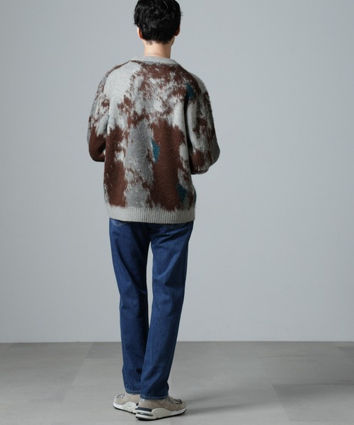 NANO universe（ナノユニバース）の「アート柄クルーネックニット（ニット/セーター・メンズ・その他4/その他3/その他2/その他1・S/M/L）」の20枚目の写真