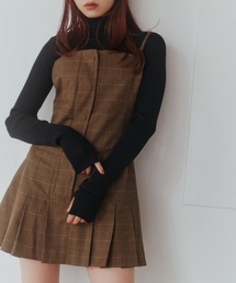 SLY | 2WAY FLAP PLEATS OP ツーウェイ フラップ プリーツ ワンピース(ワンピース)