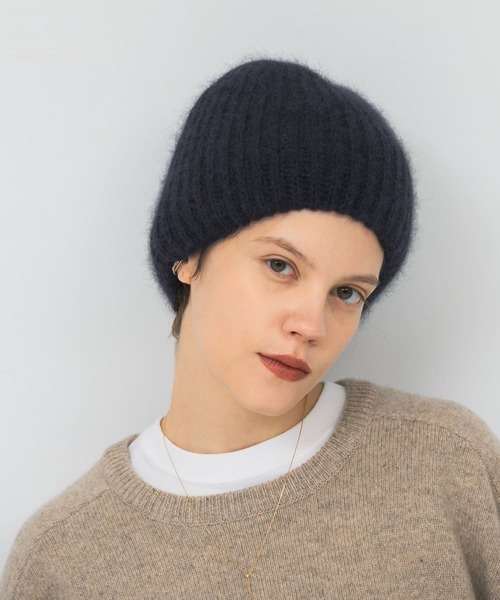セール】Fratelli Talli ヘアリーニットキャップ（ニットキャップ