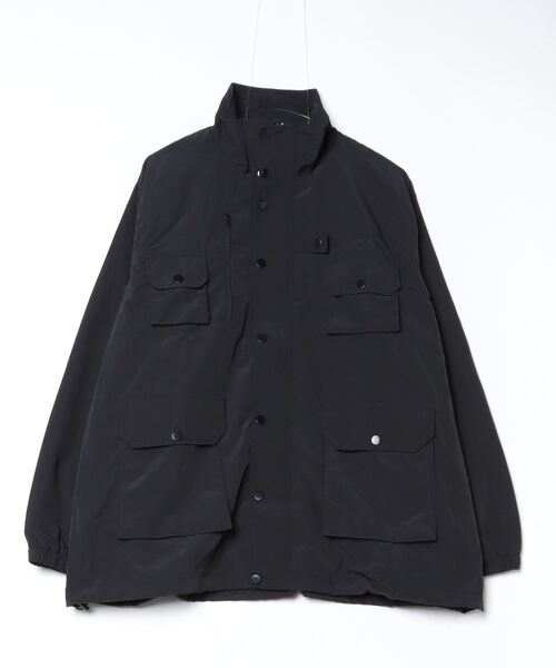 WudgeBoy（ワッジボーイ）の「mulch pocket nylon blouson（ナイロンジャケット・メンズ・ブラック/カーキ・MEDIUM/LARGE）」の16枚目の写真