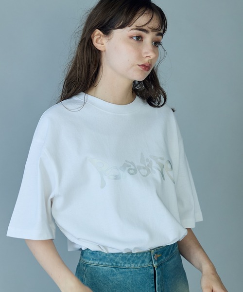 ROOPTOKYO(ループトウキョウ)の「PARADISE YOUTH CLUB/パラダイスユースクラブ PARADISE LOGO TEE Tシャツ メンズ 秋物 秋服 2026年秋冬(Tシャツ/カットソー・メンズ・ホワイト/ブラック・L/XL/M)」の20枚目の写真