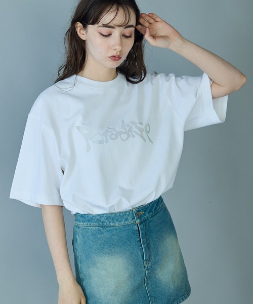 ROOPTOKYO(ループトウキョウ)の「PARADISE YOUTH CLUB/パラダイスユースクラブ PARADISE LOGO TEE Tシャツ メンズ 秋物 秋服 2026年秋冬(Tシャツ/カットソー・メンズ・ホワイト/ブラック・L/XL/M)」の21枚目の写真