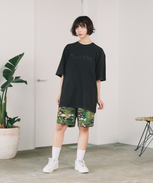 ROOPTOKYO(ループトウキョウ)の「PARADISE YOUTH CLUB/パラダイスユースクラブ PARADISE LOGO TEE Tシャツ メンズ 秋物 秋服 2026年秋冬(Tシャツ/カットソー・メンズ・ホワイト/ブラック・L/XL/M)」の7枚目の写真