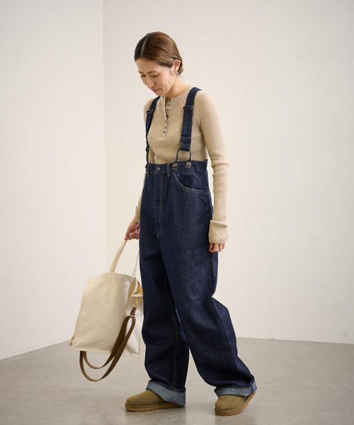 美品FRAMeWORK PAYDAY/ペイデイ サスペンダー付きデニム38 PAYDAY/ペイデイ サスペンダー付きデニム（デニムパンツ