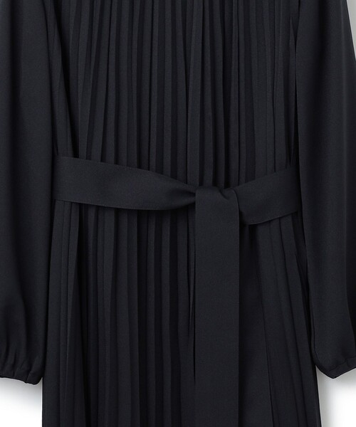 クリスタルアムンゼン プリーツワンピース（ワンピース）｜23区 L