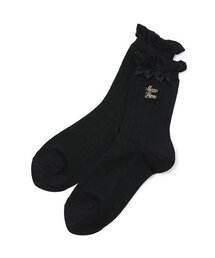 フリルリボンソックス