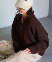 TRIANGLE PALETTE | ジップアップニット(ニット/セーター)