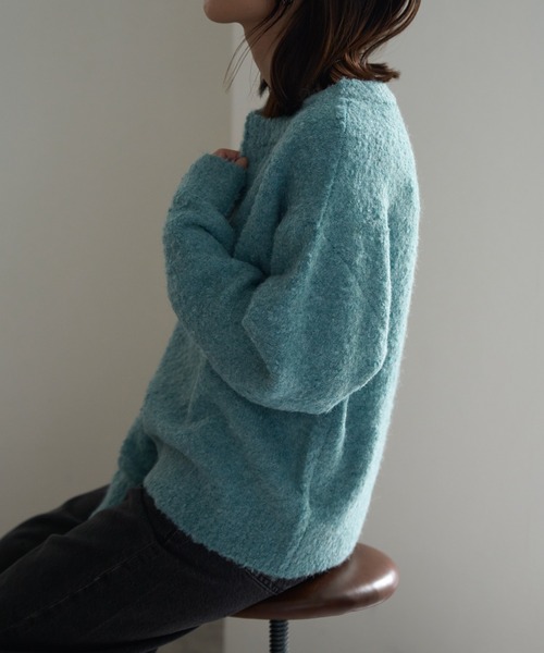 ジップアップニット（ニット/セーター）｜TRIANGLE PALETTE（トライアングルパレット）