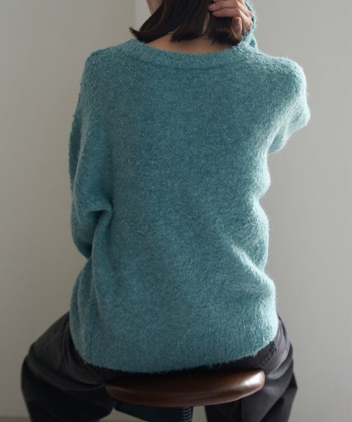 ジップアップニット（ニット/セーター）｜TRIANGLE PALETTE（トライアングルパレット）