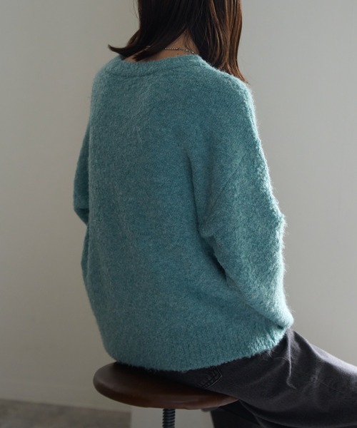 ジップアップニット（ニット/セーター）｜TRIANGLE PALETTE（トライアングルパレット）