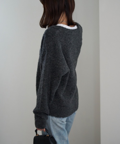 ジップアップニット（ニット/セーター）｜TRIANGLE PALETTE（トライアングルパレット）