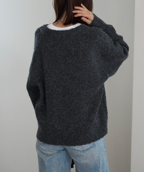 ジップアップニット（ニット/セーター）｜TRIANGLE PALETTE（トライアングルパレット）