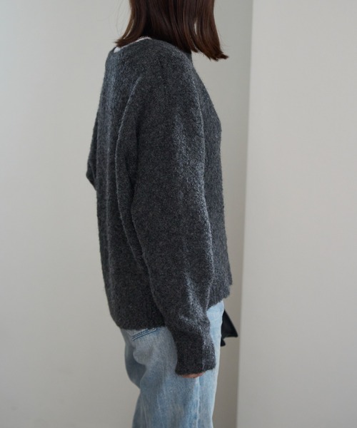 ジップアップニット（ニット/セーター）｜TRIANGLE PALETTE（トライアングルパレット）