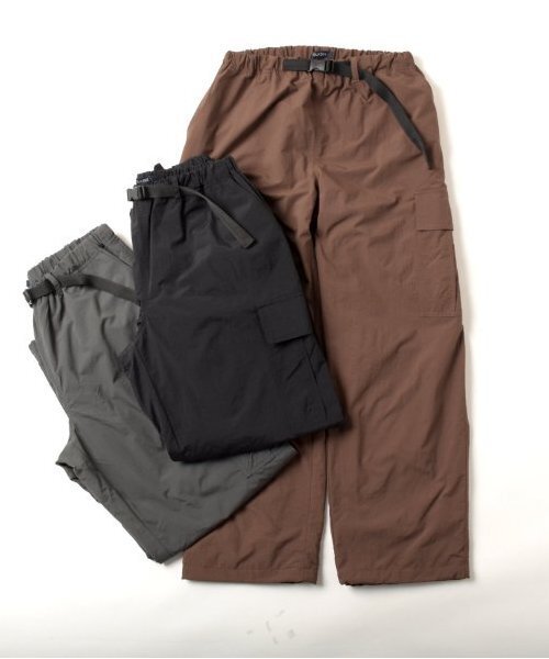 GLAZOS（グラソス）の「【大人向けサイズあり】【あったか】ナイロン起毛裏地付きカーゴパンツ（カーゴパンツ・キッズ・ブラック/ブラウン/チャコールグレー・LL/S/M/L）」の11枚目の写真