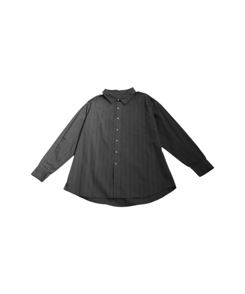 antiqua（アンティカ）の「インド綿ステッチシャツ（シャツ/ブラウス・レディース・カーキ/ブラック・ONESIZE）」の18枚目の写真